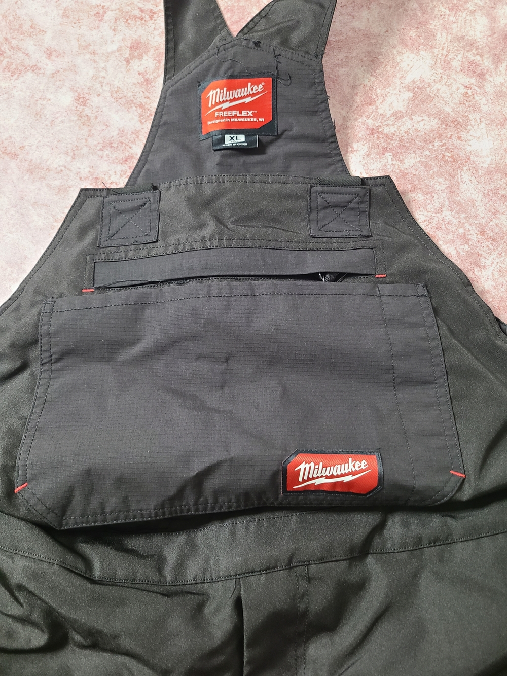 Milwaukee FreeFlex Men's Black Work Bib Overalls - Rugged Utility